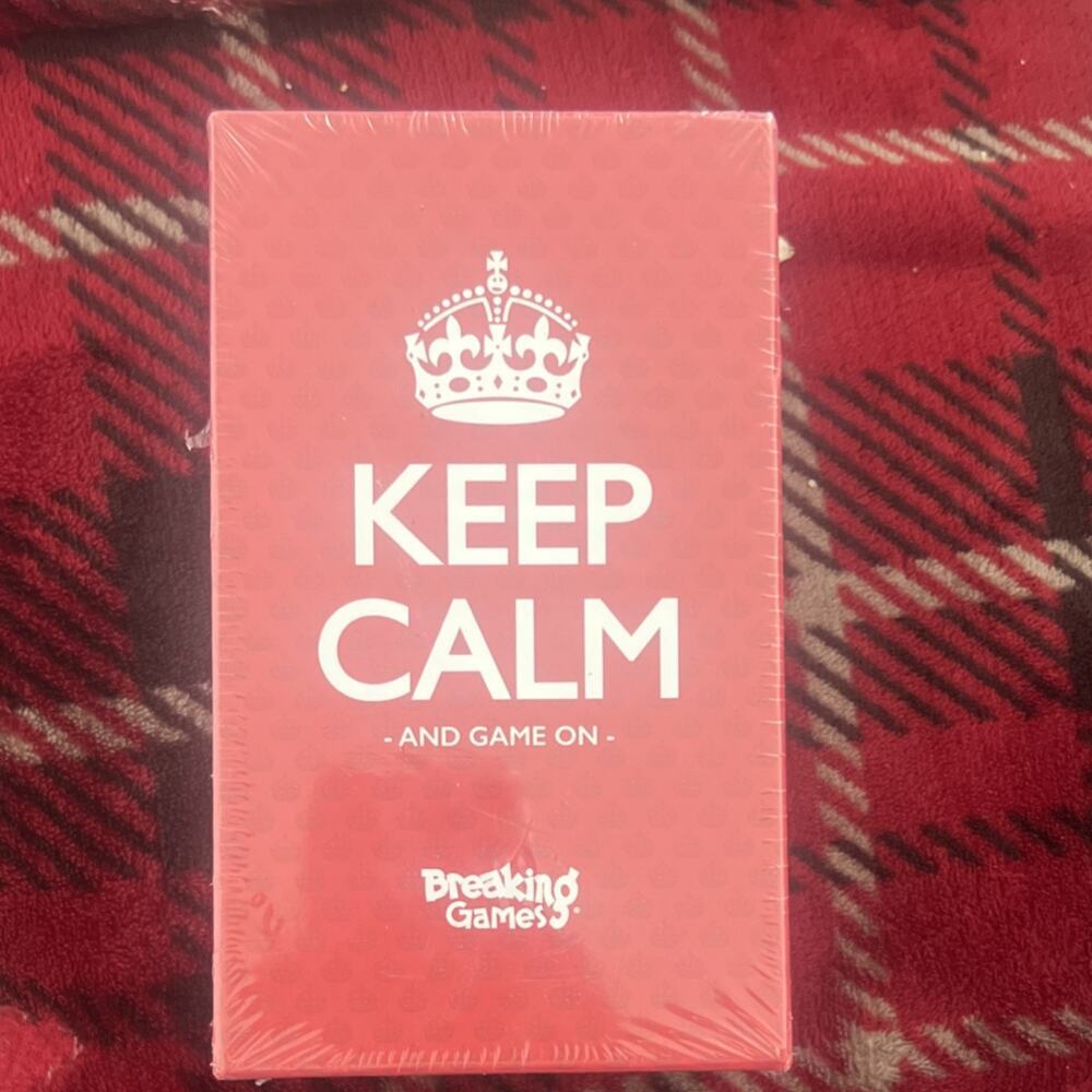 Breaking Games Keep Calm Strategy Complete Card Game